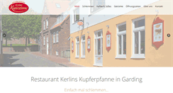 Desktop Screenshot of kerlins-kupferpfanne.de
